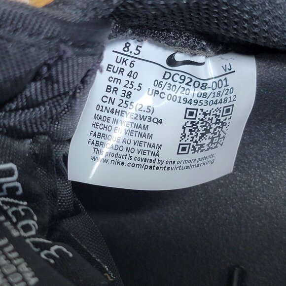 Nike Waffle Racer 2X Shoes Womens Size 8.5 Black Leopard Athletic DC9208-001 - Picture 10 of 10